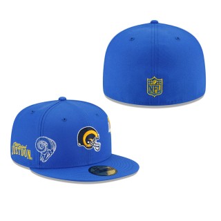 Los Angeles Rams Royal Just Don 59FIFTY Fitted Hat