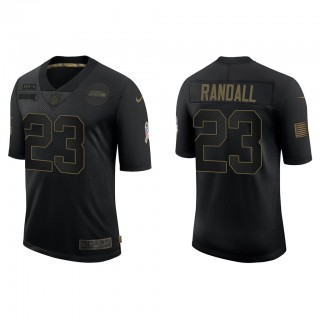 Men's Seattle Seahawks Damarious Randall Black Salute To Service Limited Jersey