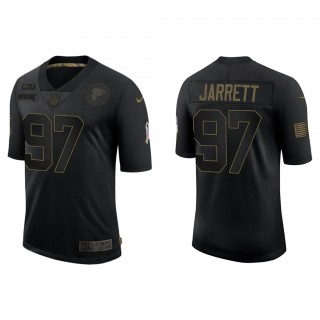 Men's Atlanta Falcons Grady Jarrett Black Salute To Service Limited Jersey