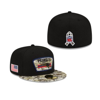 New Era Nfl  New England Patriots Nfl Salute To Service Black 39Thirty  Stretch Fit Cap - · Kales Tiles