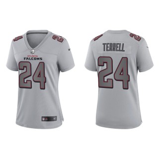 A.J. Terrell Women's Atlanta Falcons Gray Atmosphere Fashion Game Jersey