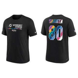 Adam Shaheen Miami Dolphins Black 2022 NFL Crucial Catch Performance T-Shirt