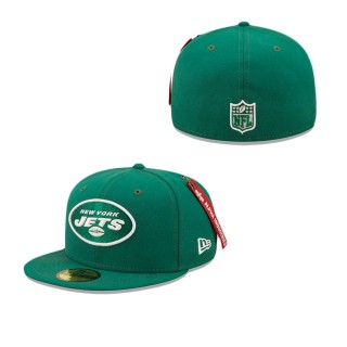 Alpha Industries X New York Jets 59FIFTY Fitted Hat