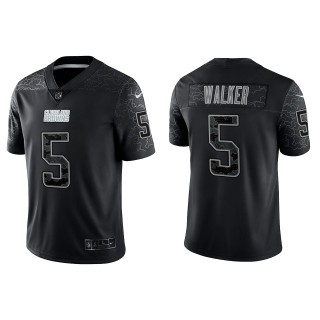 Anthony Walker Cleveland Browns Black Reflective Limited Jersey