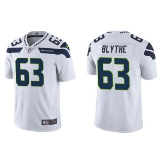 Men's Seattle Seahawks Austin Blythe White Vapor Limited Jersey