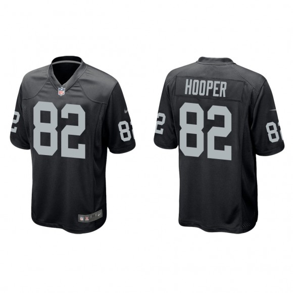 Austin Hooper Black Game Jersey