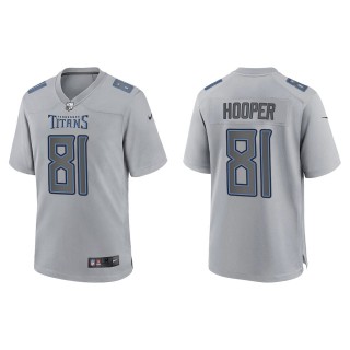 Austin Hooper Tennessee Titans Gray Atmosphere Fashion Game Jersey