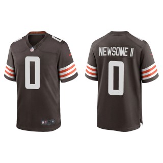 Greg Newsome II Browns Brown Game Jersey