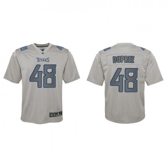 Bud Dupree Youth Tennessee Titans Gray Atmosphere Game Jersey