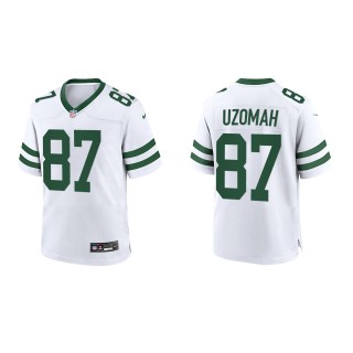 C.J. Uzomah Youth Jets White Legacy Game Jersey