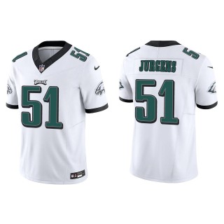 Cam Jurgens Eagles White Vapor F.U.S.E. Limited Jersey