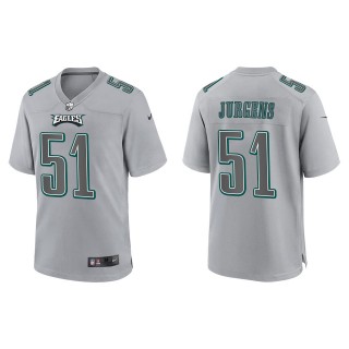 Cam Jurgens Philadelphia Eagles Gray Atmosphere Fashion Game Jersey