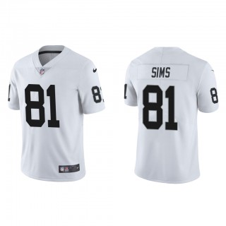 Cam Sims White Vapor Limited Jersey