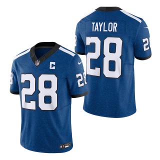 Indianapolis Colts Jonathan Taylor Royal Indiana Nights Alternate Vapor F.U.S.E. Limited Jersey