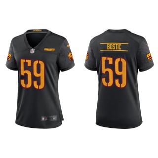 Women's Washington Commanders Jon Bostic Black Alternate Game Jersey