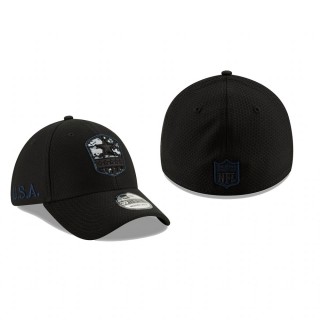 Dallas Cowboys Black Salute to Service 39THIRTY Flex Hat