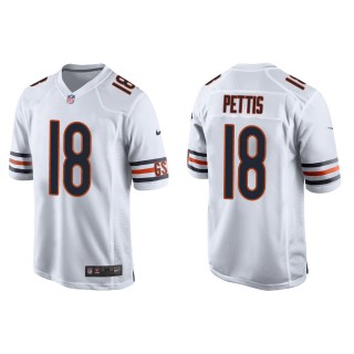 Men's Chicago Bears Dante Pettis White Game Jersey