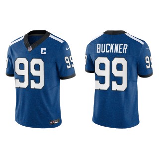 DeForest Buckner Indianapolis Colts Royal Indiana Nights Alternate Vapor F.U.S.E. Limited Jersey