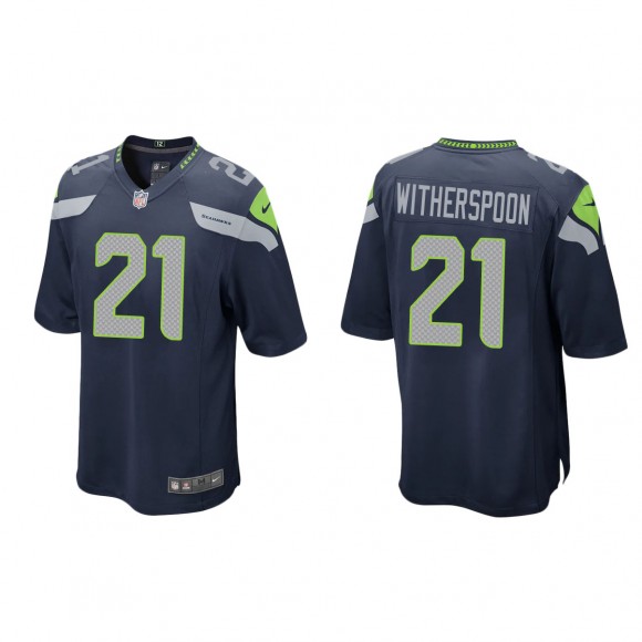 Devon Witherspoon College Navy 2023 NFL Draft Jersey