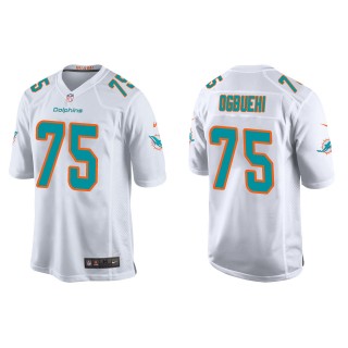 Cedric Ogbuehi Dolphins White Game Jersey