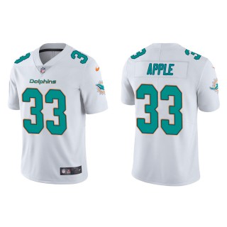 Eli Apple Dolphins White Vapor Limited Jersey