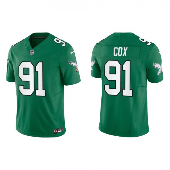 Fletcher Cox Eagles Kelly Green Alternate Vapor F.U.S.E. Limited Jersey