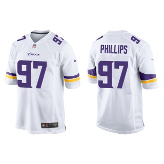 Men's Minnesota Vikings Harrison Phillips White Game Jersey