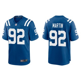 Colts Jacob Martin Royal Game Jersey