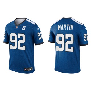 Colts Jacob Martin Royal Indiana Nights Alternate Legend Jersey