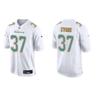 Jersey Dolphins Darrynton Evans Fashion Game White