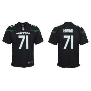 Youth New York Jets Duane Brown Black Game Jersey