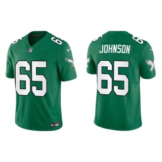 Lane Johnson Eagles Kelly Green Alternate Vapor F.U.S.E. Limited Jersey