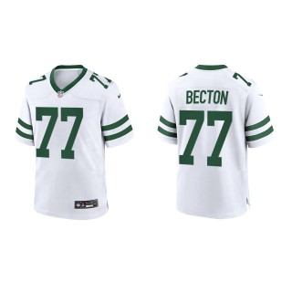 Mekhi Becton Youth Jets White Legacy Game Jersey