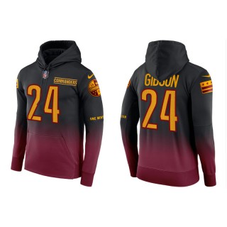 Antonio Gibson Commanders Color Crash Burgundy Hoodie