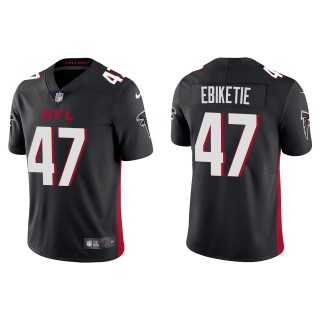 Men's Falcons Arnold Ebiketie Black Vapor Limited Jersey