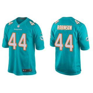 Dolphins Chop Robinson Aqua Game Jersey