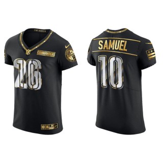 Curtis Samuel Commanders Golden Edition Elite Men's Black Jersey