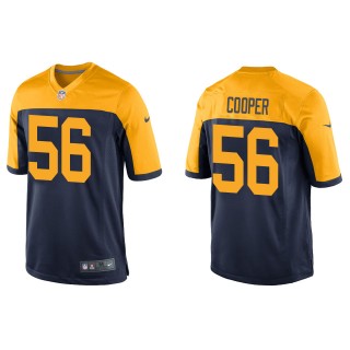 Packers Edgerrin Cooper Navy Throwback Game Jersey