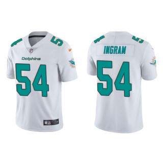 Men's Miami Dolphins Ingram White Vapor Limited Jersey