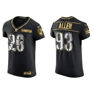 Jonathan Allen Commanders Golden Edition Elite Men's Black Jersey