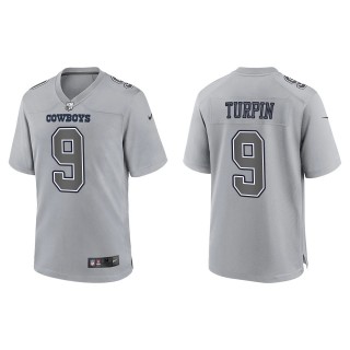 Men's Dallas Cowboys KaVontae Turpin Gray Atmosphere Fashion Game Jersey