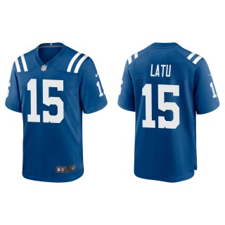 Colts Laiatu Latu Royal Game Jersey