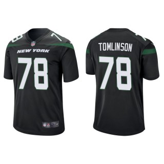 Men's Jets Laken Tomlinson Black Game Jersey