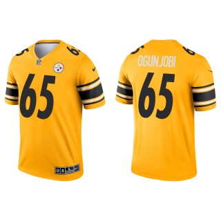 Men's Pittsburgh Steelers Larry Ogunjobi Gold Inverted Legend Jersey