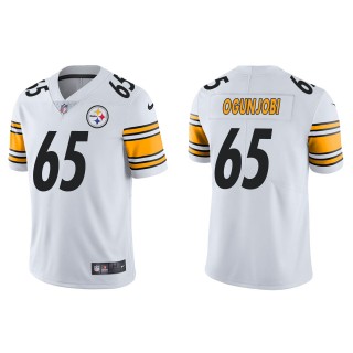 Men's Pittsburgh Steelers Larry Ogunjobi White Vapor Limited Jersey