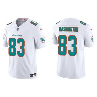 Dolphins Malik Washington White Vapor F.U.S.E. Limited Jersey