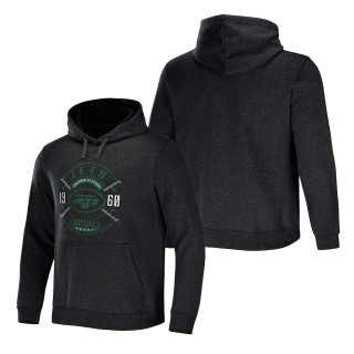 Men's New York Jets NFL x Darius Rucker Collection by Fanatics Heather Charcoal Radar Pullover Hoodie