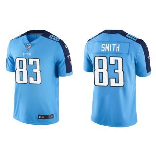 Men's Titans Rodney Smith Light Blue Vapor Limited Jersey