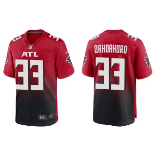 Falcons Ruke Orhorhoro Red Game Jersey