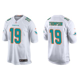 Men's Dolphins Skylar Thompson White Game Jersey